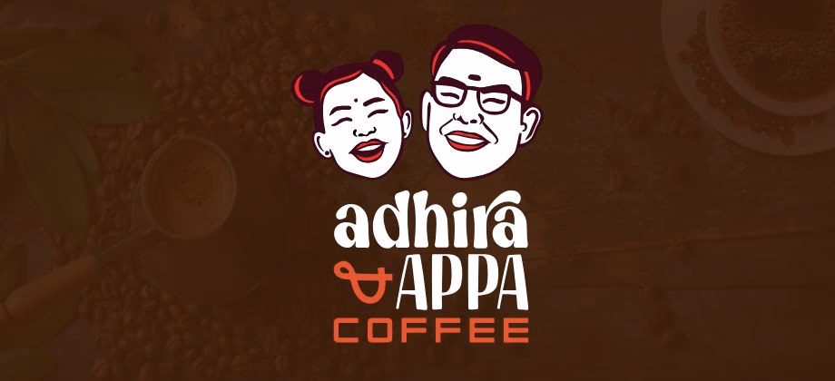 Adhira & Appa Coffee Logo